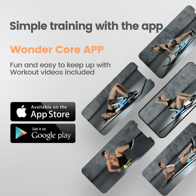 WonderCore Twist Ab Machine, Ab Workout Equipment, Sit Up Machine