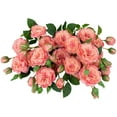 thumbnail image 6 of Northlight Real Touch™ Pink Artificial Camellia Rose Floral Sprays, Set of 6 - 23", 6 of 9