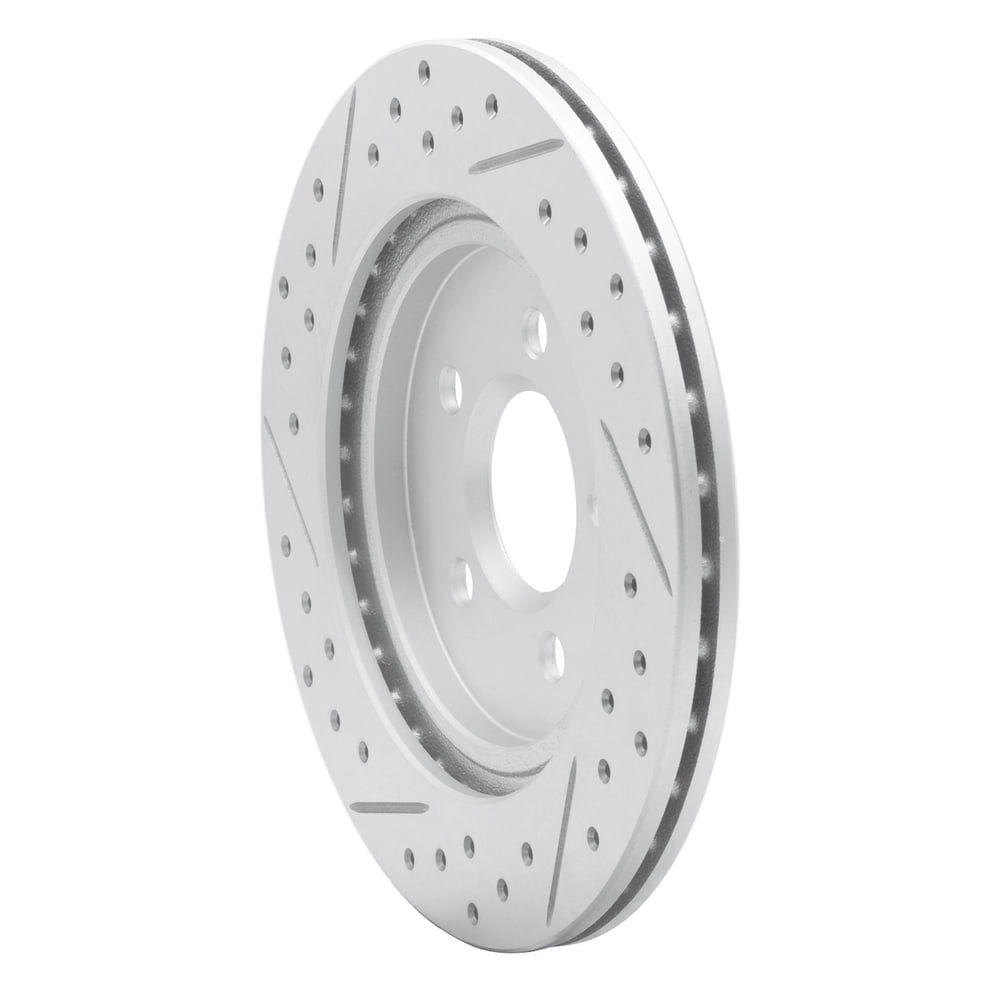 Dynamic Friction Company 830-54046R DFC Geoperformance Rotor - Drilled and Slotted