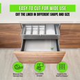 thumbnail image 3 of Kitchen Shelf Liner Non-Slip Cabinet Liner 14 In X 60 In Washable Eva (2 Pack), 3 of 6