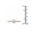 thumbnail image 4 of 1/2 Carat T.W. Diamond Classic 14kt Rose Gold Engagement Ring, 4 of 4