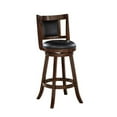 thumbnail image 5 of Boraam Avianna Tabouret de Comptoir Pivotant de 24 Pouces, Fini Cappuccino, 5 of 5