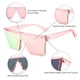 thumbnail image 4 of Gafas de Sol FEISEDY Grandes con Montura Cuadrada Plana B2470 Protección UV400, 4 of 9