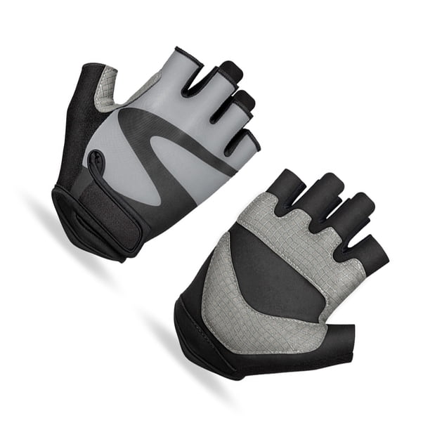 Eigraketly Guantes de mano para ciclismo, guantes interiores, mano de obra fina, transpirables, a prueba de golpes, diseño grueso, accesorios Accesorios para máquinas de ejercicios Gris S