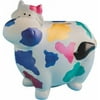 Color Me Cow Bank Unglazed, Pack of 12