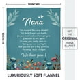 thumbnail image 6 of Nana Gifts, Nana Blanket with Flowers and Letter Print, Nana Birthday Gifts, Gifts for Nana from Grandkids on Mothers Day, Christmas, Soft Throw Blankets Presents 50" x 60", 6 of 6