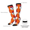 thumbnail image 4 of Balery 4th of July Gnomes Calcetines novedosos Calcetines deportivos Calcetines hasta la rodilla Calcetines de algodón Calcetines originales y geniales, 4 of 6