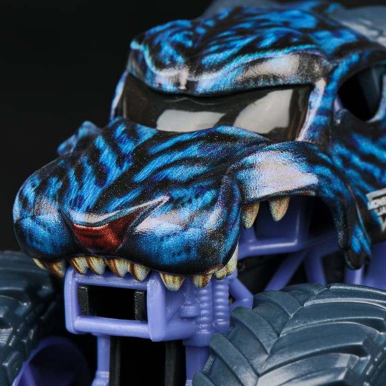 大特価 チラシ Monster Jam, Official Night Storm Monster Truck, Die-Cast 乗り物おもちゃ