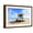 Brown Frame, variant on Art.com Lifeguard Hut on the Beach, Fort Lauderdale, Florida, USA Photographic Print, White Frame Wall Art, 29" x 21"