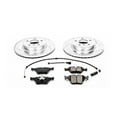 thumbnail image 3 of PowerStop Front Z23 Evolution Sport Carbon-Fiber Ceramic Brake Pad and Drilled & Slotted Rotor Kit Fits: BMW Select Models K5298, 3 of 10