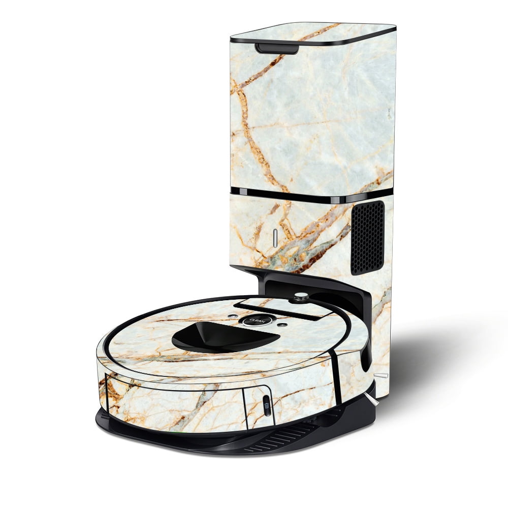 Skin Decal Wrap Compatible With Roomba i7+ Robot With Tower Coverage