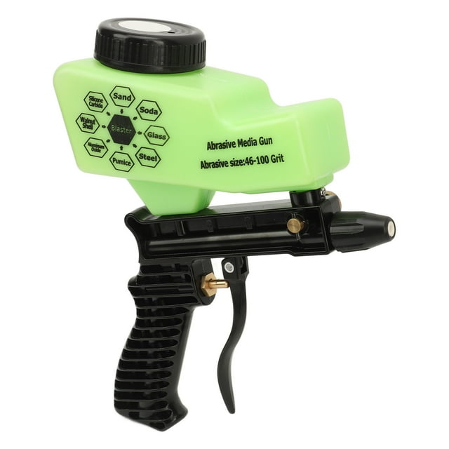 Air Sand Blaster, Sandblaster 1/4in Inlet Multipurpose Portable Easy Operation for Cleaning