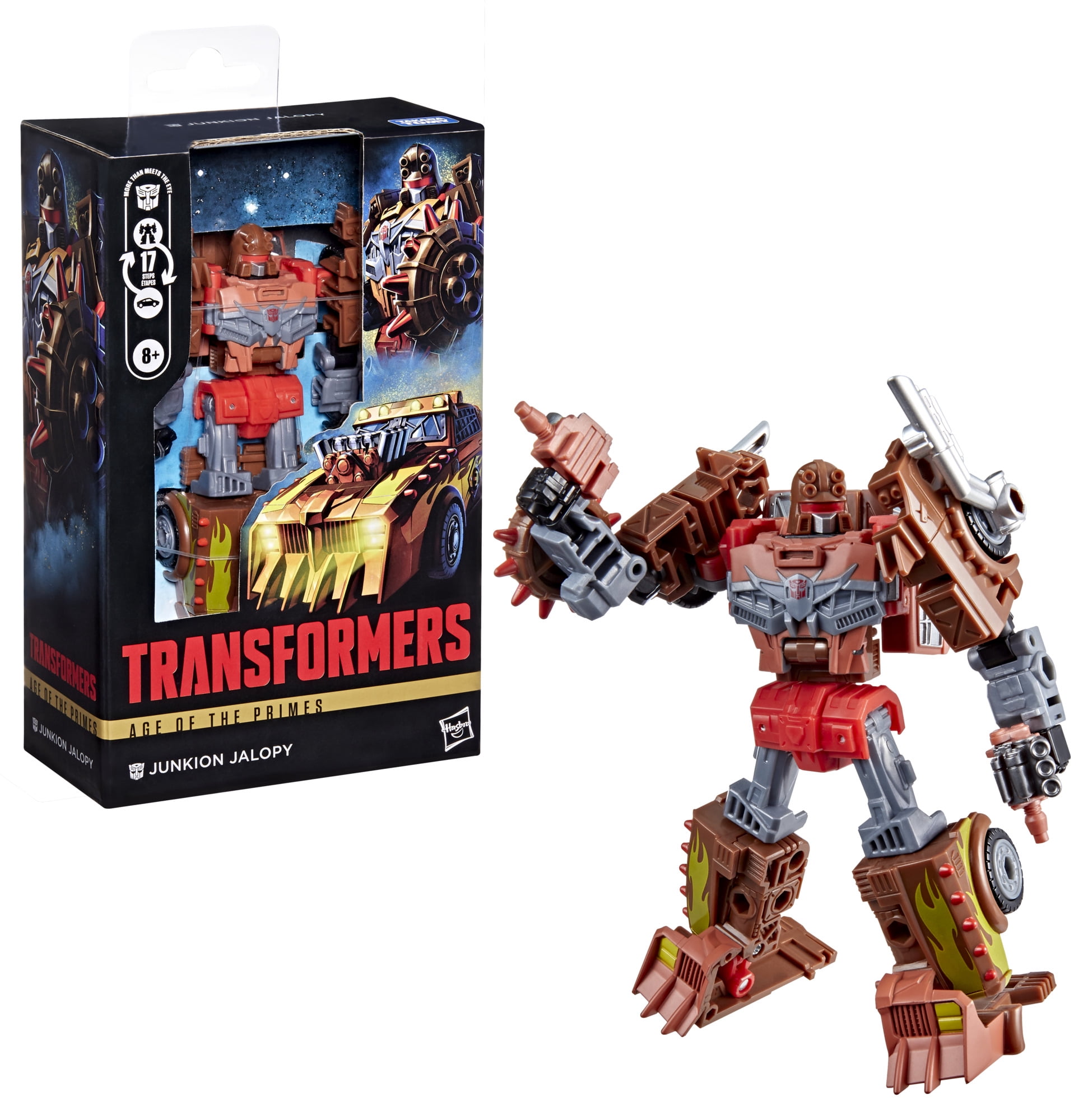 Transformers Age of the Primes Junkion Jalopy 5.5" Action Figure, 8+