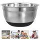 thumbnail image 3 of Stainless Steel Eggs Mixing Bowl Multifunctional Basin Metal Mixing Bowl for Cooking Baking, 3 of 4