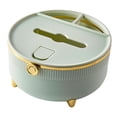 thumbnail image 1 of Porta pañuelos multifuncionales, fundas para pañuelos, estuche para pañuelos para baño Verde, 1 of 8