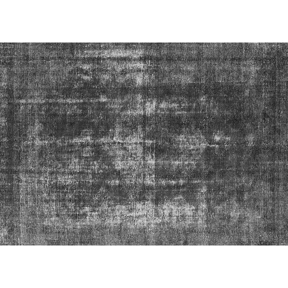 Ahgly Company Indoor Rectangle Oriental Gray Industrial Area Rugs, 5' x 7'