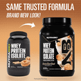 thumbnail image 2 of NutraBio Whey Protein Powder Isolate Supplement – 25g of Protein Per Scoop with Complete Amino Acid Profile - Soy and Gluten Free - Zero Fillers and Non-GMO - Cinnamon Sugar Donut - 2 Lbs., 2 of 9