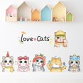 thumbnail image 4 of Vinilos decorativos Sincero de gatos para pared, 4 of 5