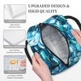 thumbnail image 3 of Salouo Blue Kyanite for Insulated Lunch Bag for Women/Men - Leakproof Cooler Tote Bag Organizer - Reusable Lunch Box for Office Picnic Hiking Beach-One Size, 3 of 6
