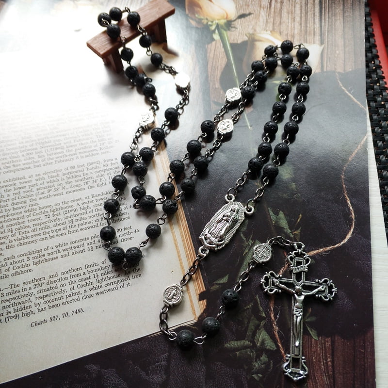 Catholic prayer necklace best sale
