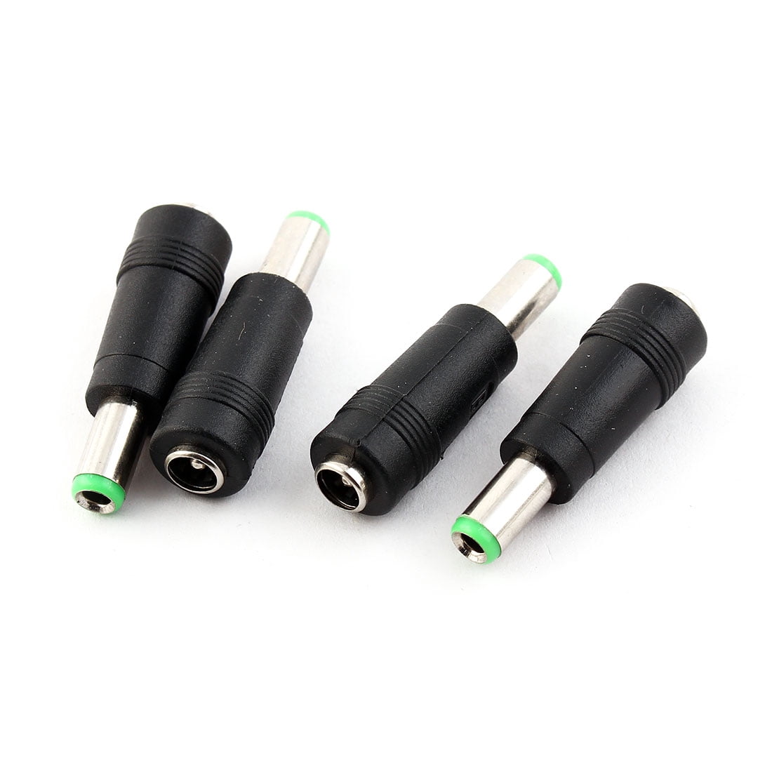 ZYAMY 2 stks 90 Graden Hoek 5.5x2.1mm Vrouwelijke Jack naar 5.5x2.1mm Mannelijke Plug Adapter DC Vat Power Jack Opladen Kabel Connector