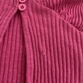 thumbnail image 1 of Buttoned V-Neck Long Sleeve Shirts with Lace Trim for Women, 1 of 2