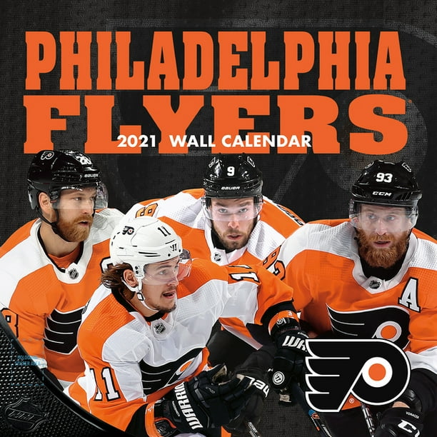 Philadelphia Flyers 2021 12x12 Team Wall Calendar Other Walmart Com
