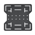 thumbnail image 1 of Smittybilt Dp801 Defender Platform Universal Mount Base, 1 of 5