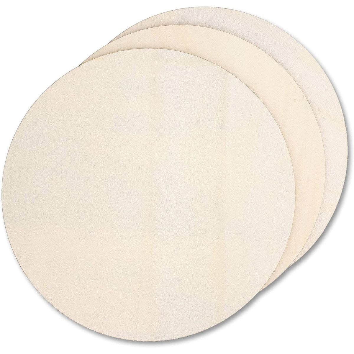 MDF wooden Circle shapes 5" Diameter pack of 3 