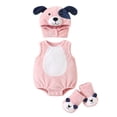 thumbnail image 4 of LIIPEE Boys Girls Cute Dog Costume Baby Halloween Party Dress Up Clothes 3 Piece Set 0-12 Months, 4 of 9