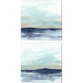 thumbnail image 1 of Great Art Now Ocean Morning Mist by June Erica Vess 2 Piece Canvas Art Set Each 14W x 14H, 1 of 3