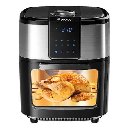 

FANTSLY Air Fryer 12.7Qt Air Fryer Oven with Digital LED Touchscreen 8 Preset Modes Air Fryer Cookbook