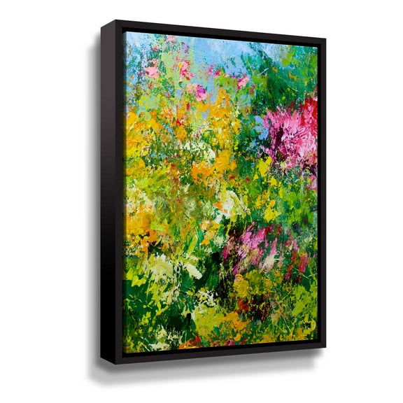 Artwall Sweetness, Gallery Wrapped Floater-framed Canvas by Allan Friedlander