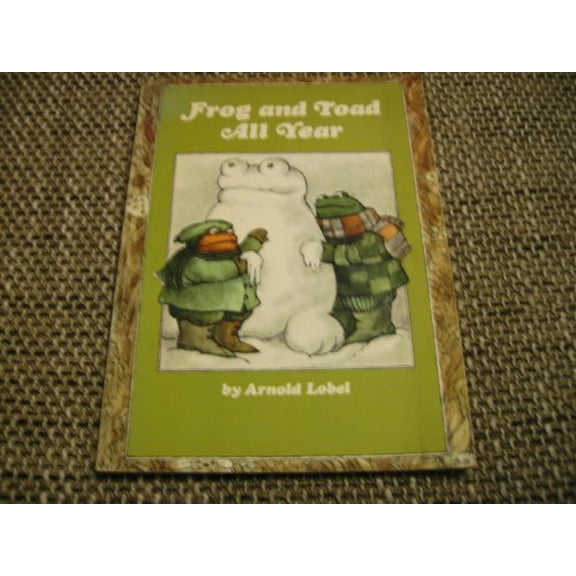 Pre-Owned I Can Read Level 2 Frog and Toad All Year: From the Classic Animal Friendship and Adventure Series, Great for Growing Reading Skills and Ea, (Hardcover)