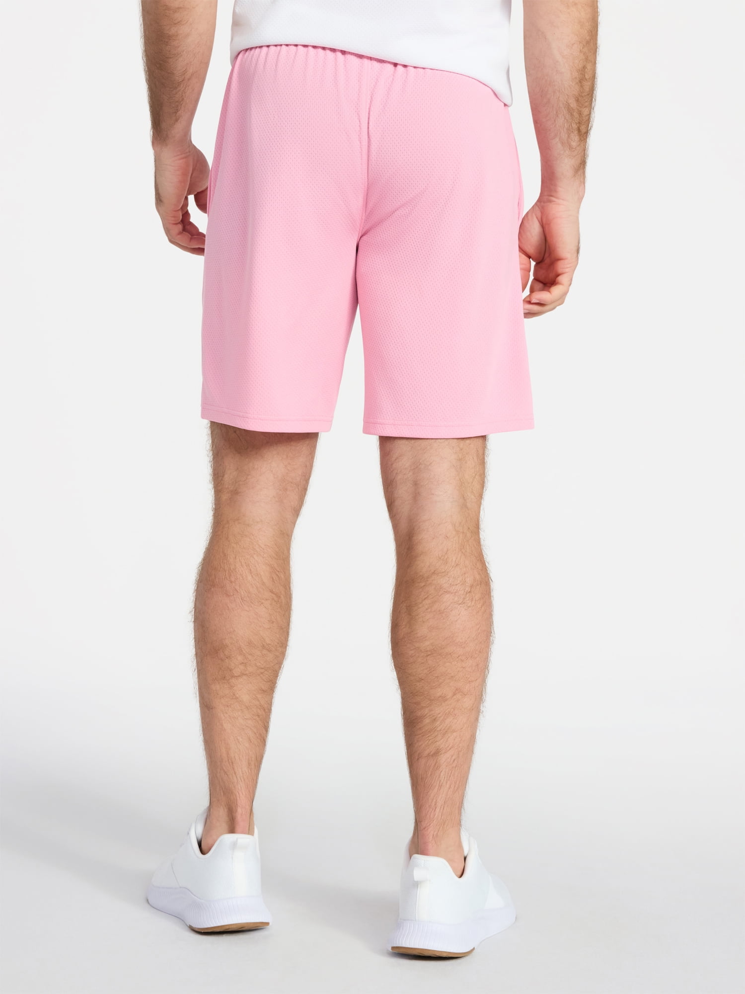 Athletic Works Men's and Big Men's Active Mesh Shorts, 9" Inseam, Sizes XS-5XL