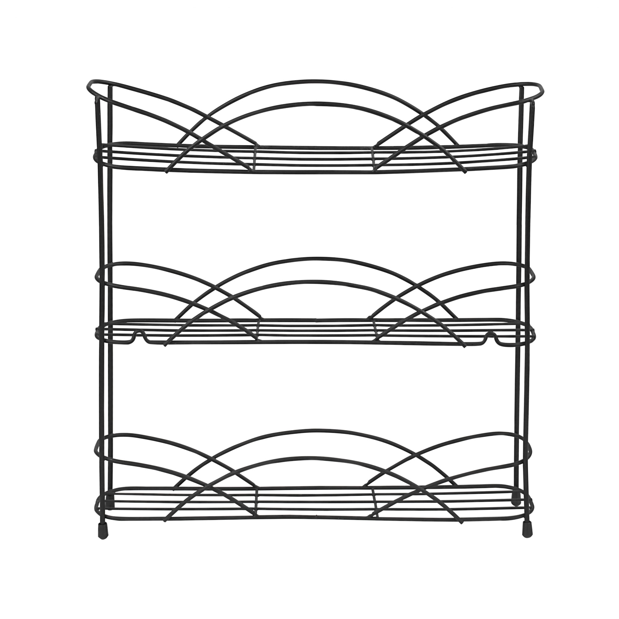 Spectrum 3-Tier Steel Spice Rack, Black photo 7