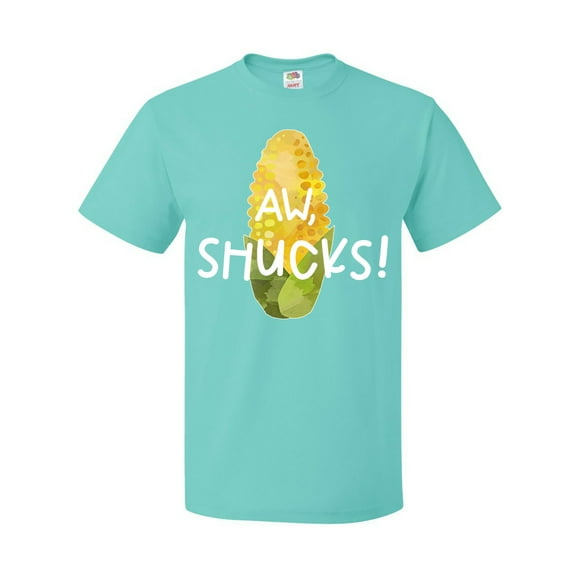 Inktastic Aw, Shucks Corn on the Cob Humor T-Shirt