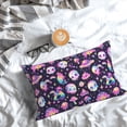 thumbnail image 5 of Sikiie Skull mushroom space Pillow Covers, Throw Pillow Case Cushion Covers,Cushion for Bedroom,Couch,Home-14"x20", 5 of 6
