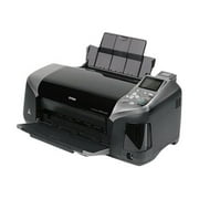 Epson Stylus Photo R320 - Printer - color - ink-jet - Legal - 5760 x 1440 dpi - up to 15 ppm (mono) / up to 15 ppm (color) - capacity: 120 sheets - USB - silver, dark gray