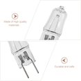 thumbnail image 4 of 10 pcs Crystal Clear Lense Oven Light Bulb Microwave Heat- Resistant Light Bulb for G8 120V ï¼ˆ 20W, 4 of 8