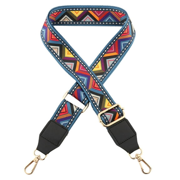 Purse Strap, 3.8cm Wide Shoulder Strap Replacement, Crossbody Canvas Bag Handbag Belts for Unisex Handbag, Adjustable 75-145cm-Style 4;