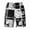 Black@GC@, variant on CONZONE Mens Swim Trunks Elastic Waist Drawstring Board Shorts for Men Hawaii Graphic Y2K Lightweight Loose Fit Summer Beach Shorts With Pockets