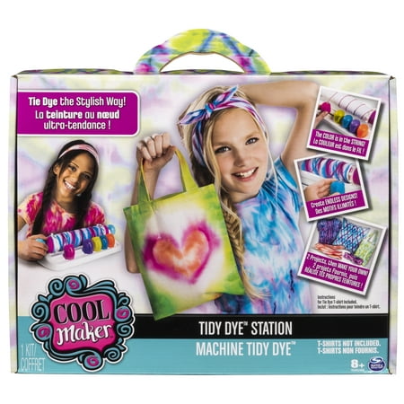 Cool Maker - Tidy Dye Station, Fashion Activity Kit for Kids Age 8 and