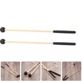 thumbnail image 3 of Shisuyan 2 Pcs Poignée en Bois Boules Rondes pour Tambour à Langue Kit Xylophone Instruments de Percussion, 3 of 9