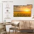 thumbnail image 4 of Elephant Stock Sunset Field Wall Art - Horizontal Canvas Wall Art - Living Room Wall Decor - Nature Canvas - Gray And Orange Decor - 48" x 32", 4 of 4