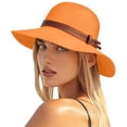 thumbnail image 6 of Foldable Sun Hat Ndbuld Sun Beach Hats for Women Summer Floppy Wide Brim Sunhat Packable Foldable Lace Travel Vacation, 6 of 7