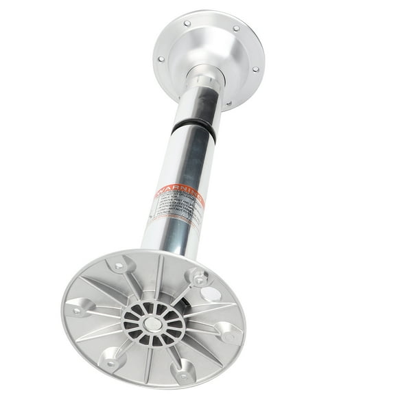 Table Pedestal, Height Adjustable Silver Desk Leg For RV Yacht