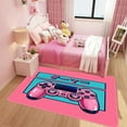 thumbnail image 2 of Area Rug Living Room Carpet for Girls Kids Bedroom Bedside Anti-Slip Colorful Large Area Rugs Room, 2 of 7