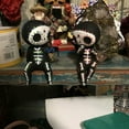 thumbnail image 6 of kayannuo Sugar Skull Coulp Figurine Statues Table Decor Hand Crafts Resin Ornament, 6 of 9