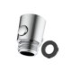 thumbnail image 1 of Válvula de cierre para cabezal de ducha universal, rosca G1/2 para cabezal de ducha de mano Plata, 1 of 9